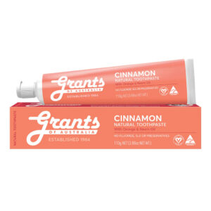 Cinnamon Natural Toothpaste - Fluoride Free - 110g