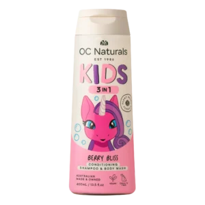 OC Kids 3in1 Berry Bliss Conditioning Shampoo & Body Wash 400ml