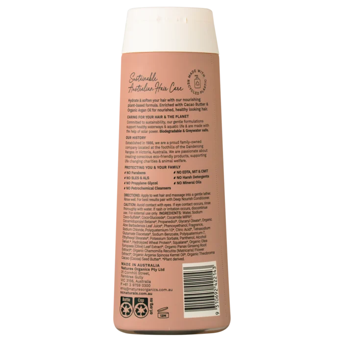OCNaturals_DeepNourishShampoo400mLBack_Web