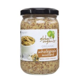 Global Organics Mustard Wholegrain Organic 200g