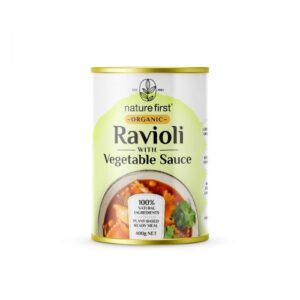 Heat n Eat Ravioli with Vegetable Sauce