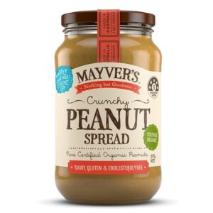 Mayver's Organic Crunchy Peanut Spread