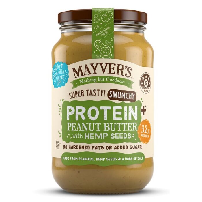 Mayver's Protein+ with Hemp Seeds Peanut Butter