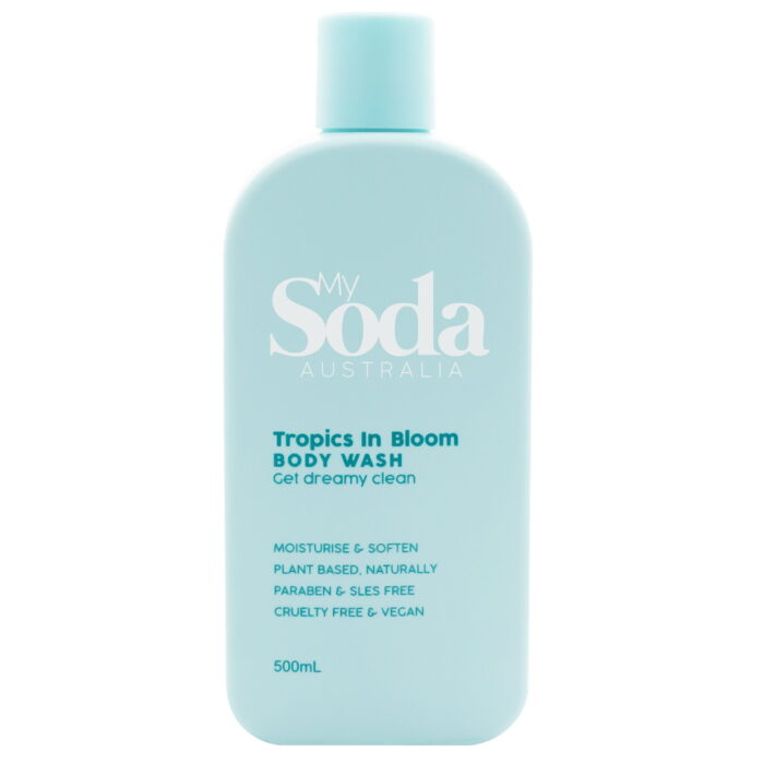 MySoda Bodywash500mL TropicsInBloomFront SkuVantage scaled