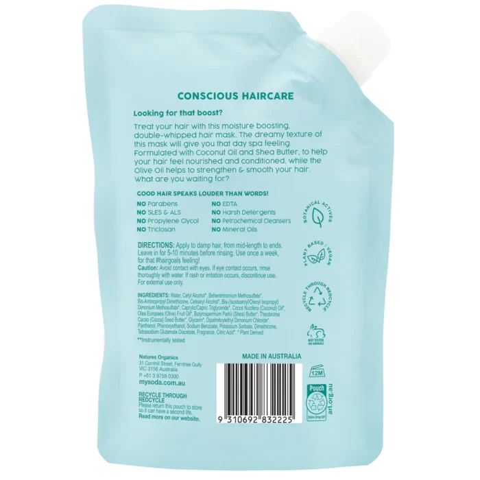 MySoda HairMask200mLBack SkuVantage