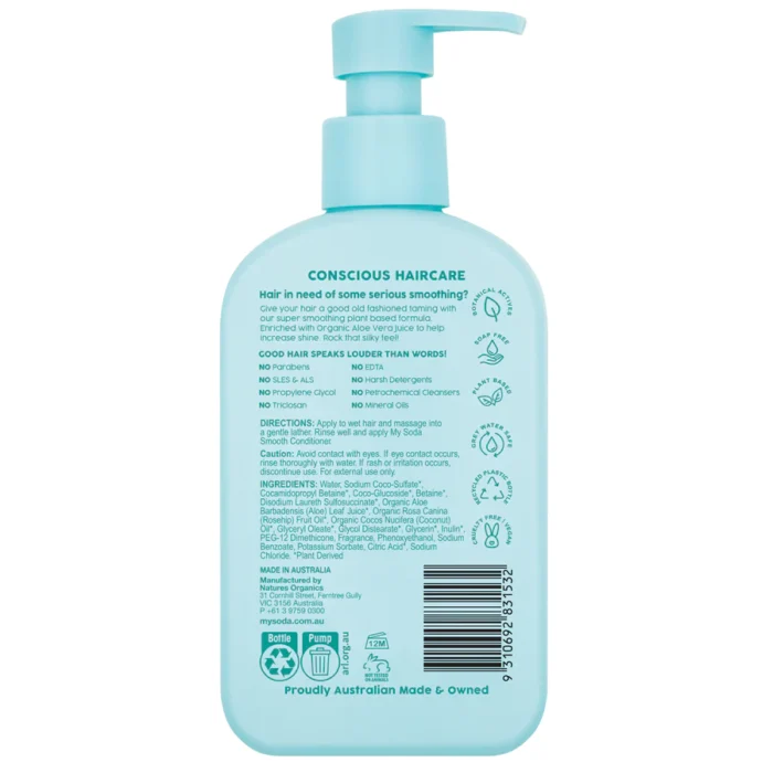 MySoda SmoothShampoo350mLBack SkuVantage