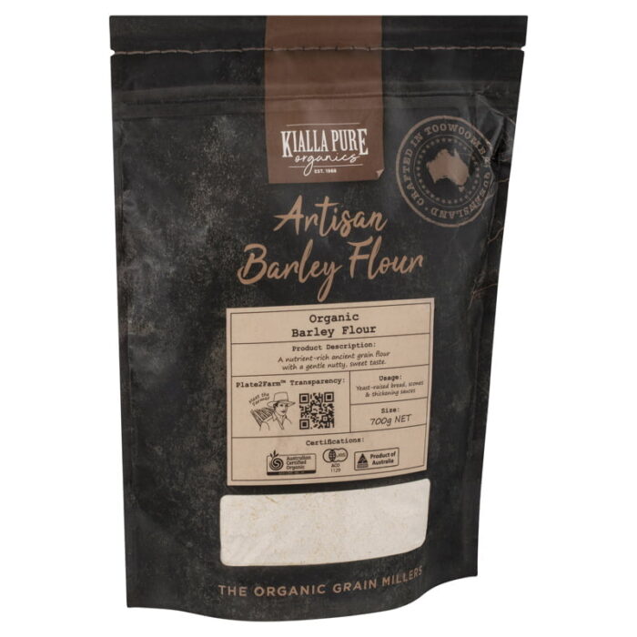 organic barley flour 700g