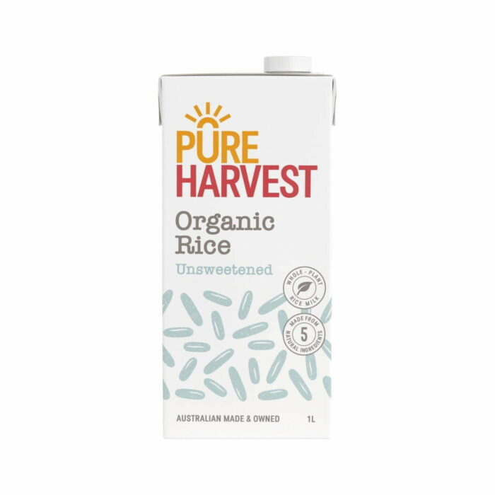organic rice unsweetened
