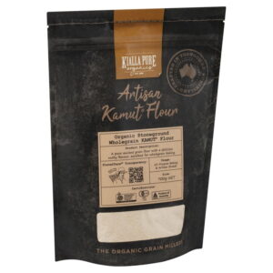 organic stoneground wholegrain kamut flour 700g