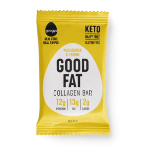 Macadamia and Lemon Good Fat Collagen Protein Bar