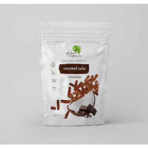 Organic Coconut rolls crispy crunchy chocolate 140g