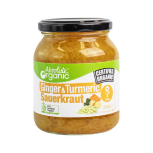 Organic Ginger & Turmeric Sauerkraut 350g
